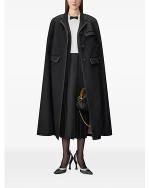 Thom Browne Mantella Browne 65 Chesterfield - Nero