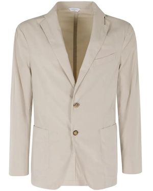 Boglioli K Single-Breasted Blazer - White