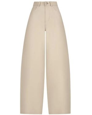Destin Pantalones Anchos - Blanco