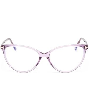 Tom Ford Cat-Eye Frame Glasses - Natural