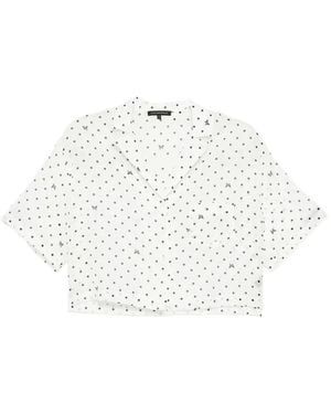 Kiki de Montparnasse Point Shirt - White