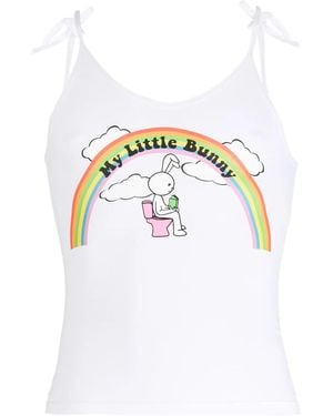 Natasha Zinko My Little Bunny Tanktop - Weiß