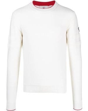 Rossignol Striped Jumper - White