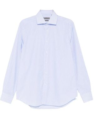 Corneliani Striped Shirt - White