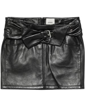 Isabel Marant Clency Schultertasche - Schwarz