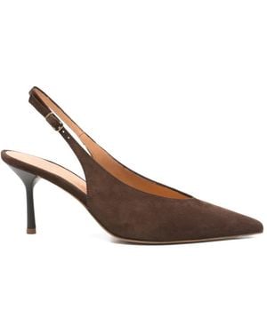 The Seller Slingback Pumps - Brown