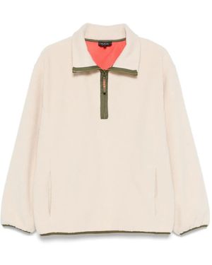 A.P.C. Zip-Up Sweatshirt - White