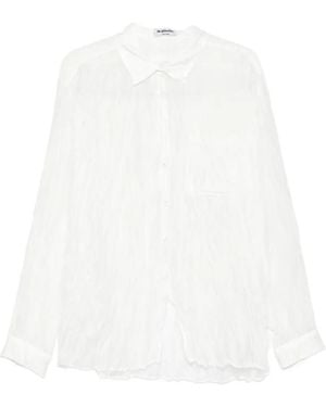 LA PISCINE Long-Sleeve Shirt - White