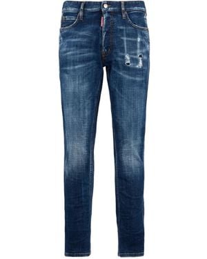 DSquared² Jeans Met Teddybeerprint - Blauw