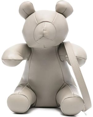Maison Mihara Yasuhiro Dolls Bear Cross Body Bag - Grey