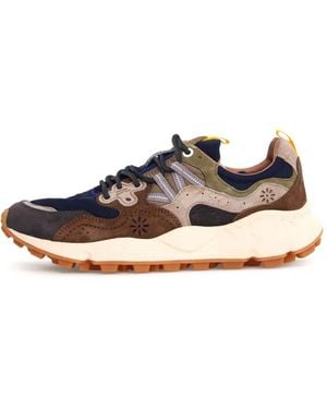 Flower Mountain Yamano 3 Low-Top Trainers - White