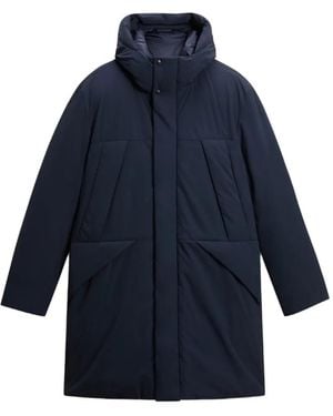 Woolrich Teton Puffer Coat - Blue