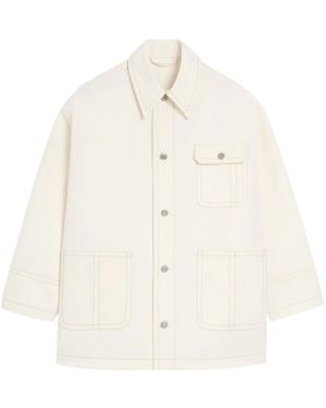 Ami Paris ボタン オーバーシャツ - ホワイト