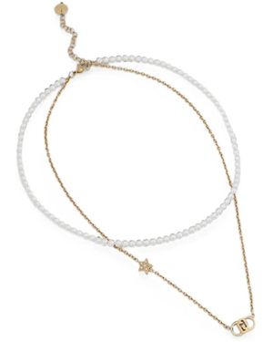 Liu Jo Collana Con Perle Sintetiche - Bianco