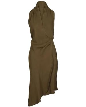 Peter Cohen Vestido Victor asimétrico - Verde