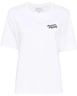 Maison Kitsuné Maison Kitsune' T-shirts And Polos - White