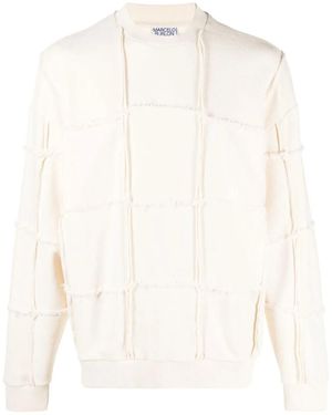 Marcelo Burlon シームディテール プルオーバー - ホワイト