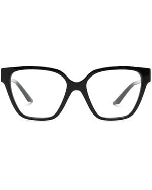 Versace Wayfarer-Frame Glasses - Black