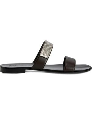 Giuseppe Zanotti Zak サンダル - ブラウン