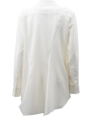 Sacai プリーツ シャツ - ホワイト