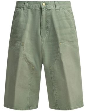 Carhartt Rivet-Embellished Cotton Shorts - Green