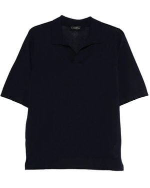 Ballantyne Polo-Collar T-Shirt - Blue