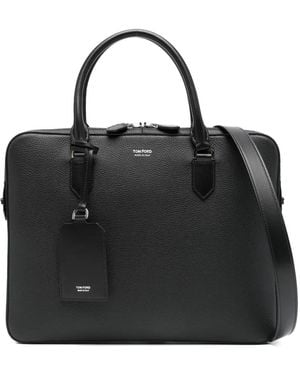 Tom Ford Portadocumenti Elliot City Con Zip - Nero