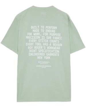Engineered Garments Chest-Pocket T-Shirt - Green