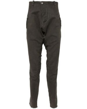 Masnada Drop-Crotch Pants - Grey