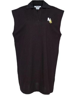 ワンピース Msgm Short Dress With Logo MSGM Short Dress With Logo | italist