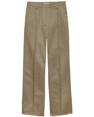 Prada Chino Trousers - Natural