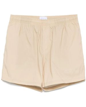BLUE SKY INN Logo-Embossed Swim Shorts - Natural