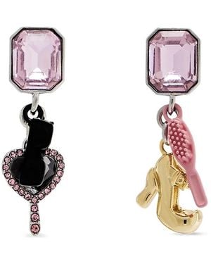 Marc Jacobs Doll House チャーム ピアス - メタリック