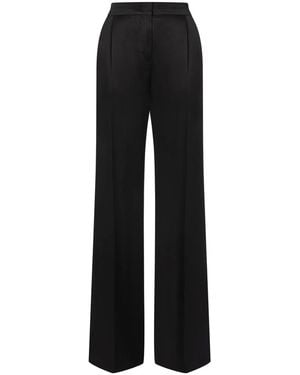 Alberta Ferretti ワイドパンツ - ブラック