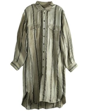 Uma Wang Trek Striped Shirt - White