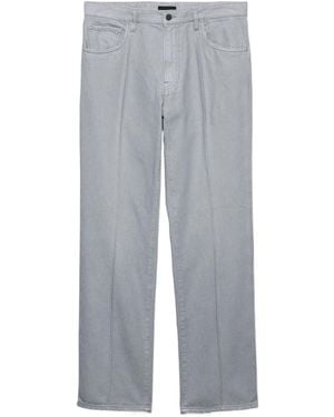 Prada Denim Washed Five-Pocket Jeans - Grey