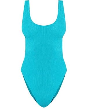 Bondeye Mara Textured Swimsuit - Blue