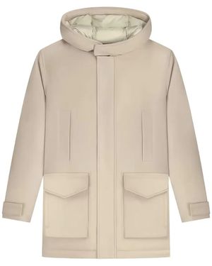 Aurélien Wintertime Kapuzenparka - Natur