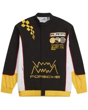 PUMA X Porsche Zip-Up Bomer Bacjet - Black