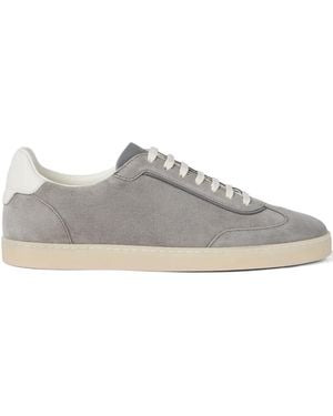 Brunello Cucinelli Suède Sneakers - Grijs