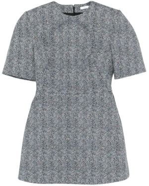 Givenchy Cocoon Mini Dress - Grey
