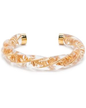 Aurelie Bidermann Diana Twisted Bracelet - Metallic
