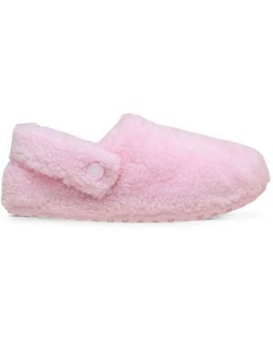 Crocs™ Slipper Mit Faux Shearling - Pink
