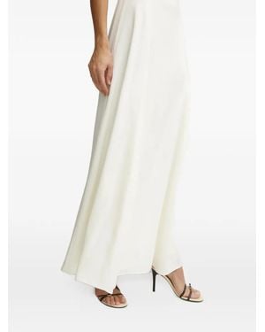 IVY & OAK Sleeveless High-Neck Maxi Dress - White