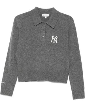 Sporty & Rich Jersey Heritage Yankees Serif - Gris