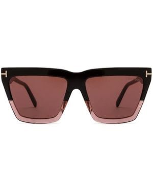 Tom Ford Eden サングラス - ブラウン