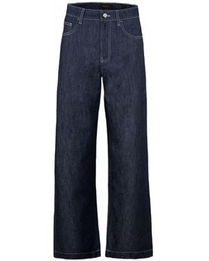 Moorer Zaira Five-Pockets Jeans - Blue