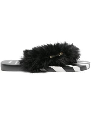 Havaianas X Dolce&Gabbana Zebra Flip-Flops - Black