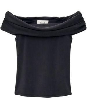 Ba&sh Bene Off-Shoulder Top - Black