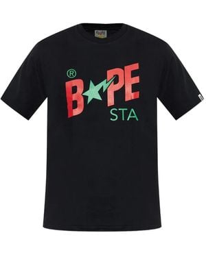 A Bathing Ape Bape Sta T-Shirt - Black